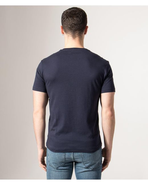 Polo Ralph Lauren Blue Custom Slim Fit T-Shirt for men