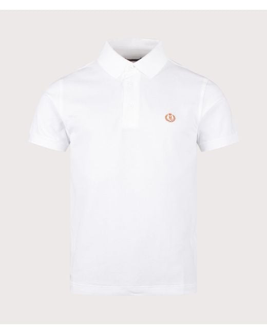 Henri Lloyd White Falmouth Polo Shirt for men