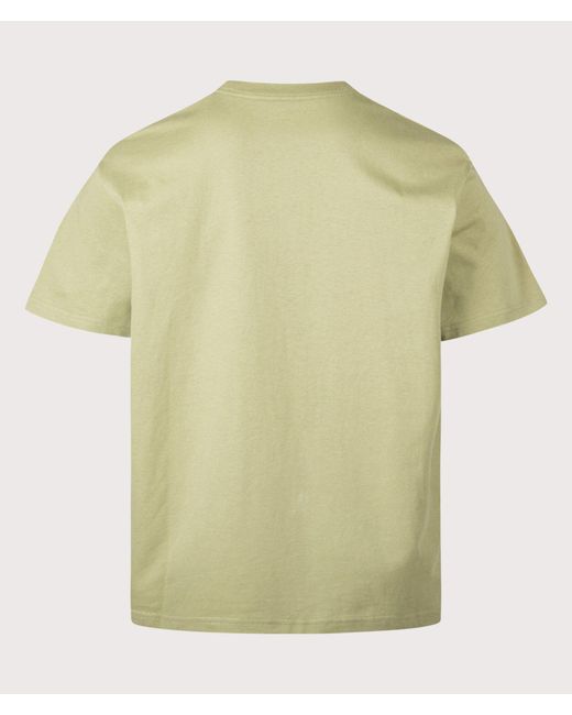 Carhartt Green Loose Fit Longhand Pocket T-Shirt for men
