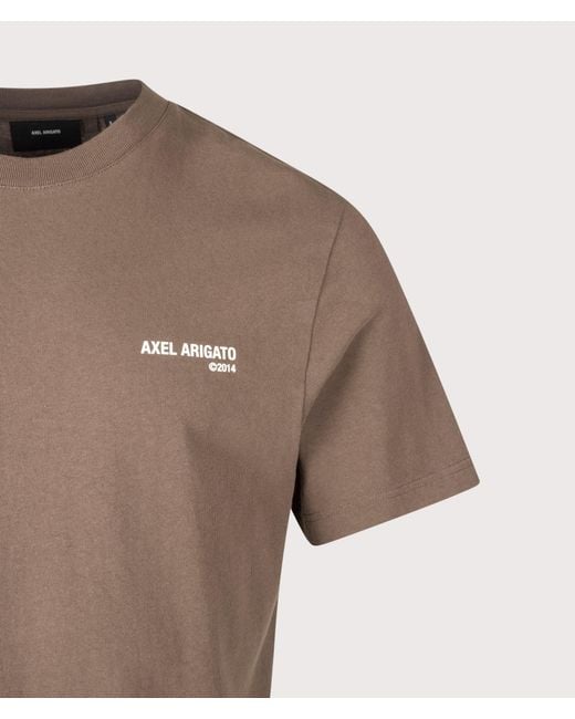 Axel Arigato Brown Relaxed Fit Legacy T-Shirt for men
