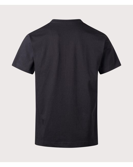 And Wander Blue Big Logo T-Shirt for men