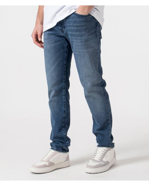 Boss Blue Regular Fit Re.Maine Bc-C Jeans for men