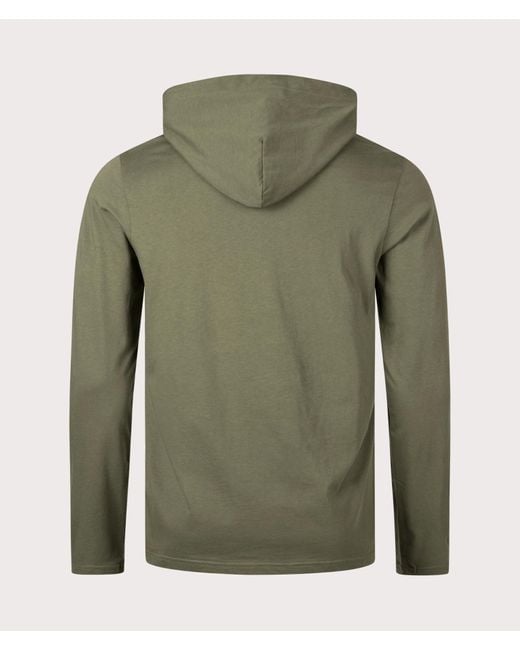 Polo Ralph Lauren Green Lightweight Hooded T-shirt for men