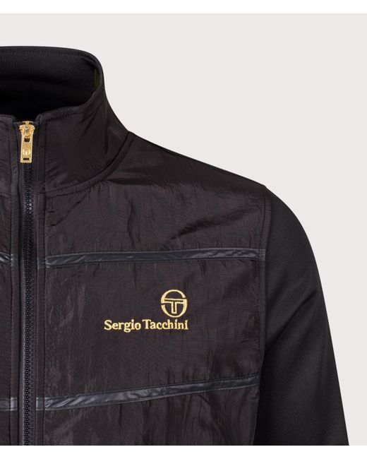 Sergio Tacchini Black Cassio Track Top for men
