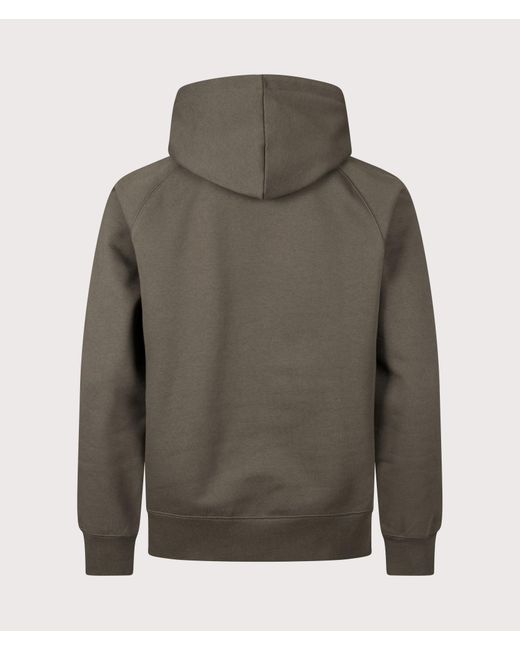 Carhartt Green Regular Fit Chase Hoodie for men