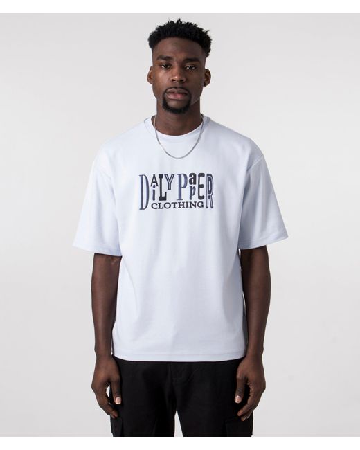 Daily Paper White United Type Boxy T-shirt for men