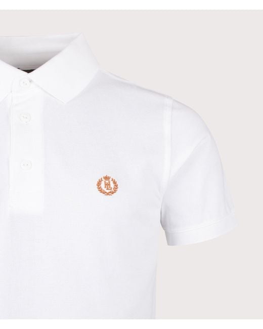 Henri Lloyd White Falmouth Polo Shirt for men