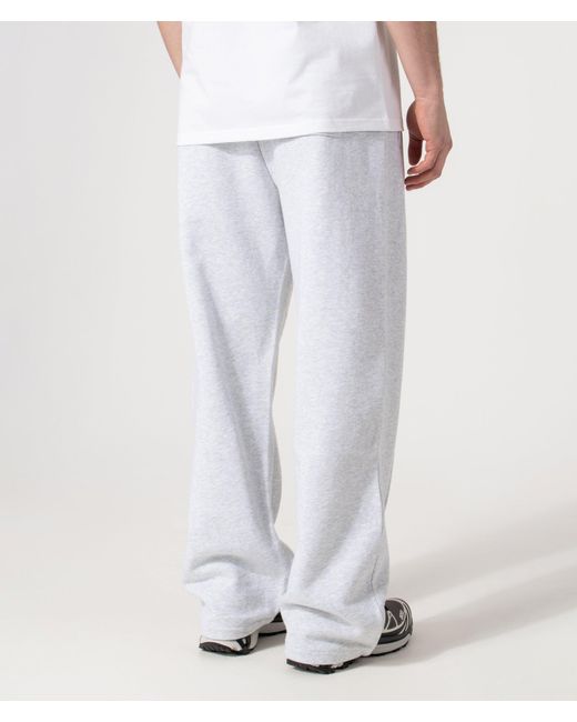 Carhartt White Relaxed Fit Pond Corps Sweatpants for men