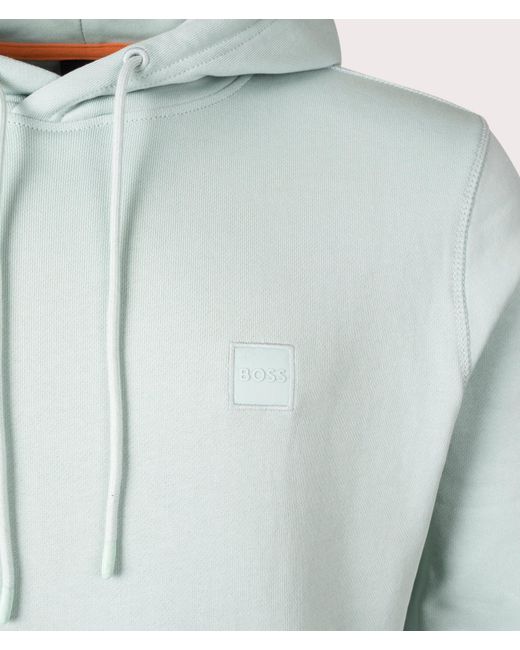 Boss Blue Regular Fit Wetalk Hoodie for men