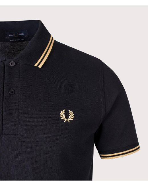 Fred Perry Black Regular Fit 'Made for men