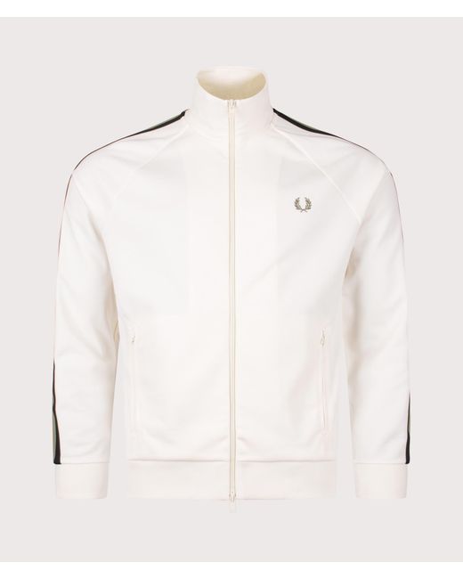 Fred Perry Natural Two Colour Tape Track Jacket for men