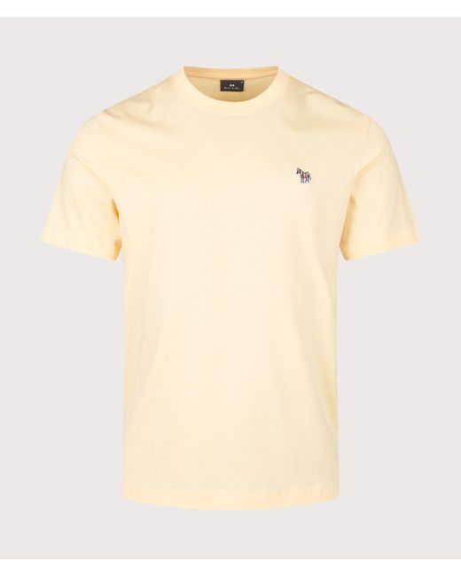 Paul Smith Natural Regular Fit Zebra T-Shirt for men