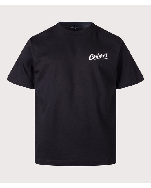 Carhartt Black Loose Fit Pup T-Shirt for men
