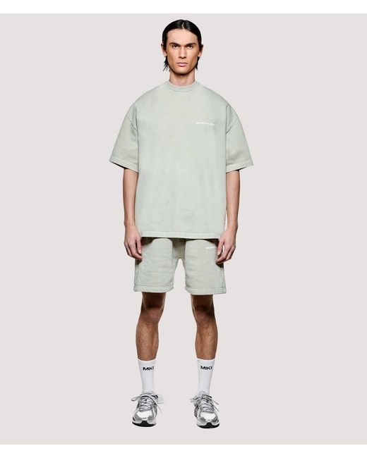MKI Miyuki-Zoku Gray Box Fit Uniform T-Shirt for men