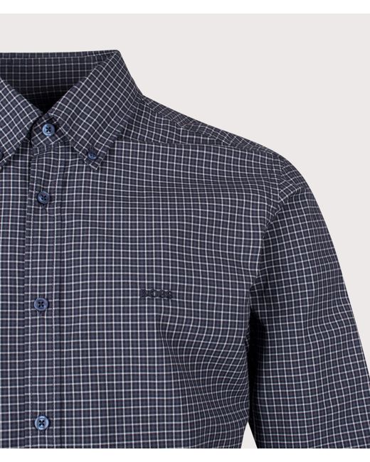 Boss Blue Regular Fit Rickert M Shirt for men