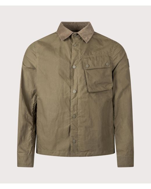Belstaff Green Reg Fit Ground Jacket for men