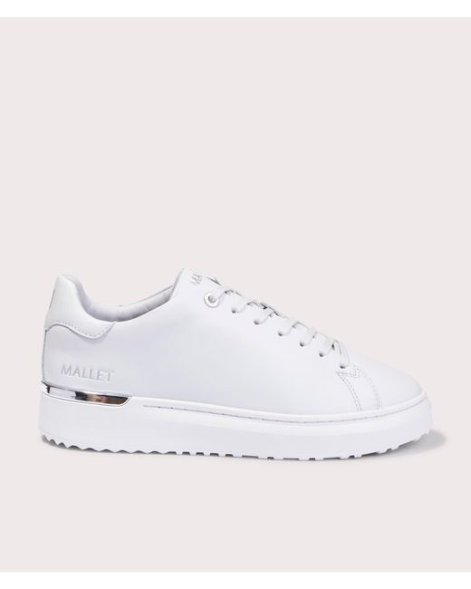 Mallet White Grftr Lite Trainers for men