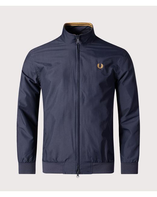 Fred Perry Blue Brentham Jacket for men