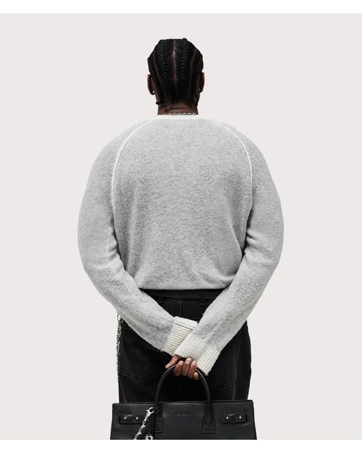 Represent Gray Laurel Alpaca Knitted Jumper for men
