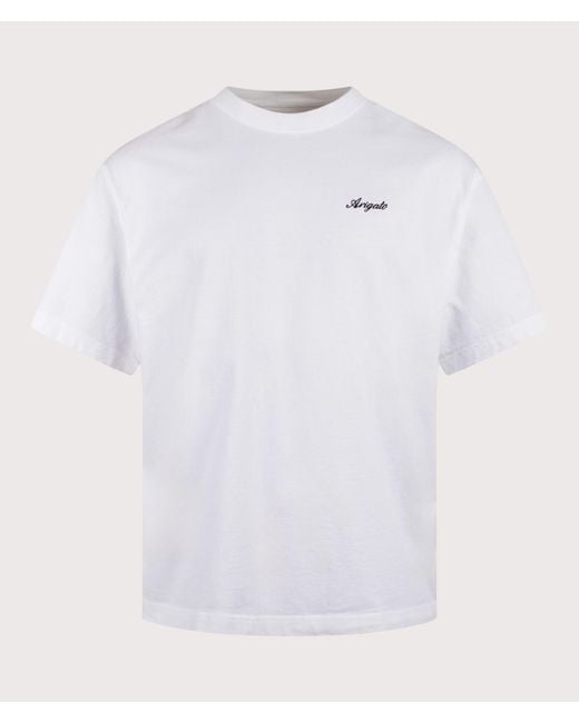 Axel Arigato White Oversized Fit Honor T-Shirt for men