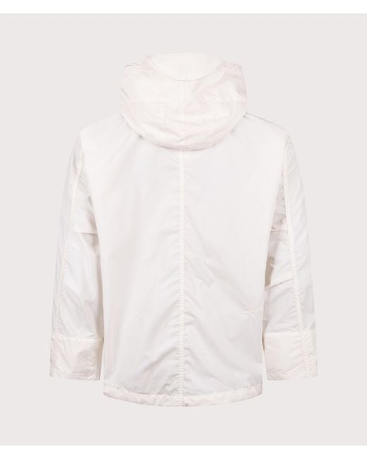 Nanamica Natural Oversized Hooded Deck Jacket for men