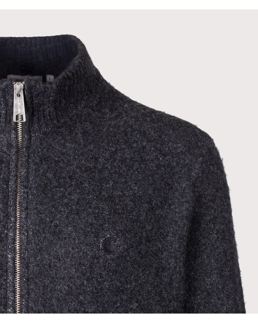 Carhartt Blue Regular Fit Curtis Knitted Jacket for men