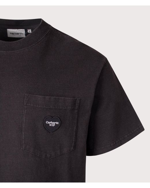 Carhartt Black Relaxed Fit Ingo Pocket T-Shirt for men