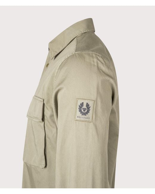 Belstaff Natural Reg Fit Scale Shirt for men