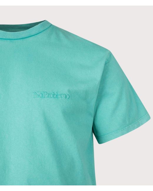 No Problemo Blue Faded Mini Problemo T-Shirt for men