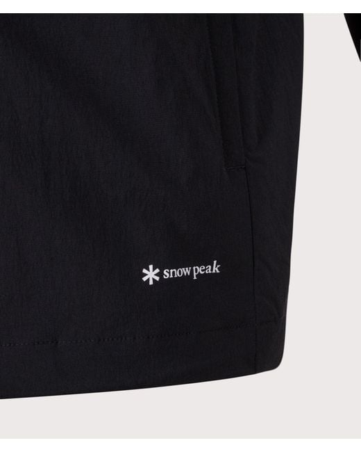 Snow Peak Blue Relaxed Fit New Standard Utility Parka for men