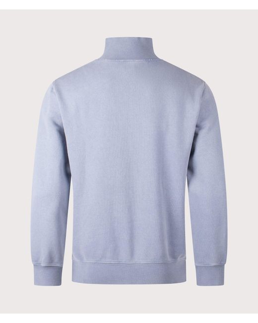 A.P.C. Blue Relaxed Fit Camionneur Sweatshirt for men