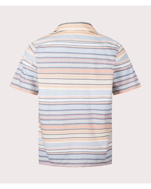 PS by Paul Smith White Casual Fit Stripe Shirt for men