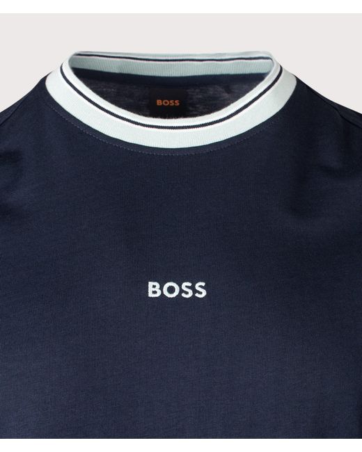 Boss Blue Blocks T-Shirt for men
