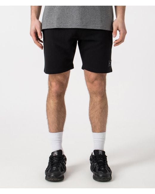 Marshall Artist Black Siren Jersey Shorts for men