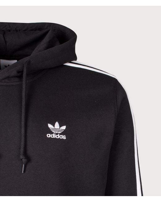 Adidas Originals Blue Adicolour 3 Stripes Hoodie for men