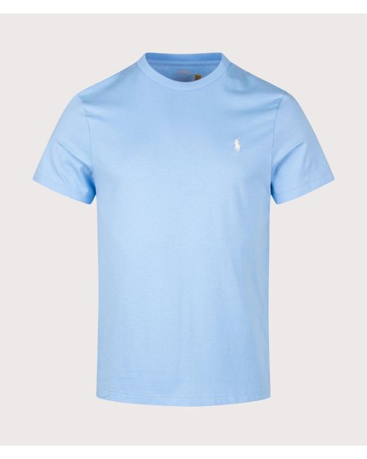 Polo Ralph Lauren Blue Custom Slim Fit Jersey T-Shirt for men