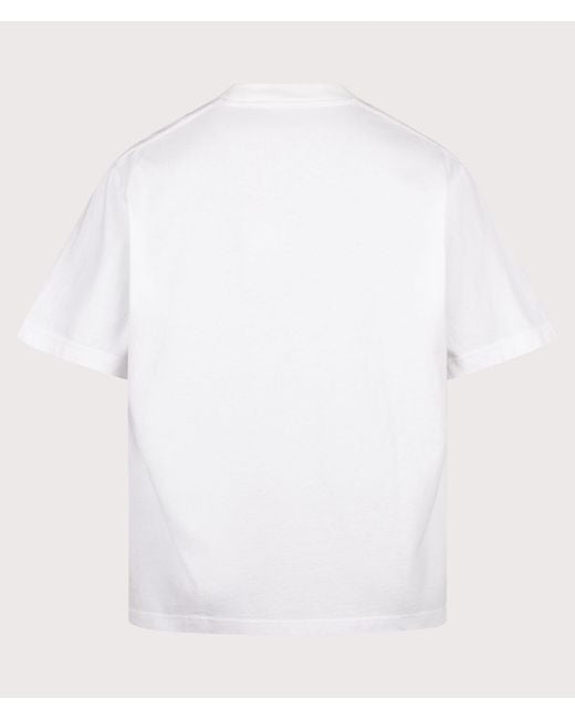 Axel Arigato White Oversized Fit Paris Sky T-Shirt for men