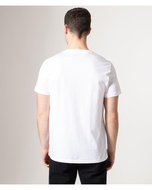 Polo Ralph Lauren White Custom Slim Fit T-Shirt for men