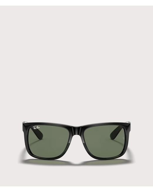 Ray-Ban Green Justin Classic Sunglasses for men