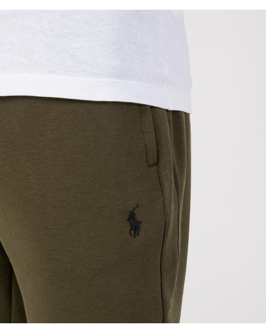 Polo Ralph Lauren Green Regular Fit Double Knit Joggers for men