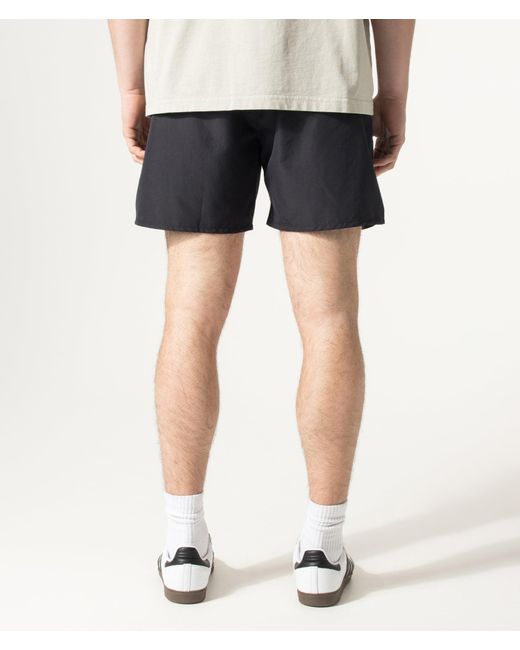 Boss Blue Regular Fit Swordfish Swim Shorts for men