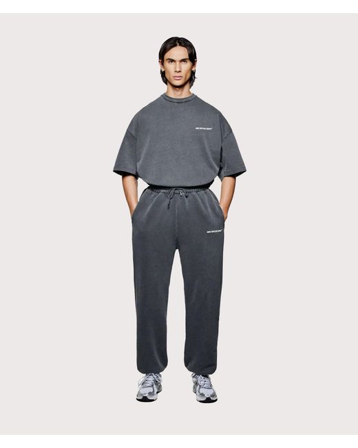 MKI Miyuki-Zoku Blue Relaxed Fit Uniform Joggers for men