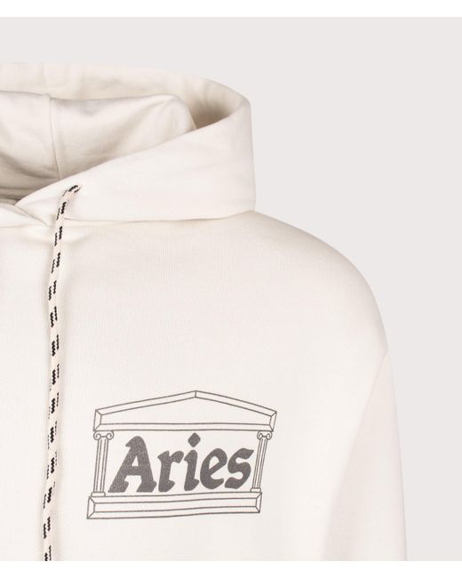 Aries Natural Premium Aged Temple Hoodie for men