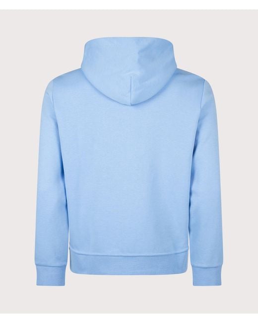 Polo Ralph Lauren Blue Zip Through Double-Knit Hoodie for men