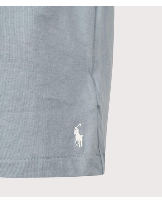 Polo Ralph Lauren Blue Lightweight Crew Neck T-Shirt for men