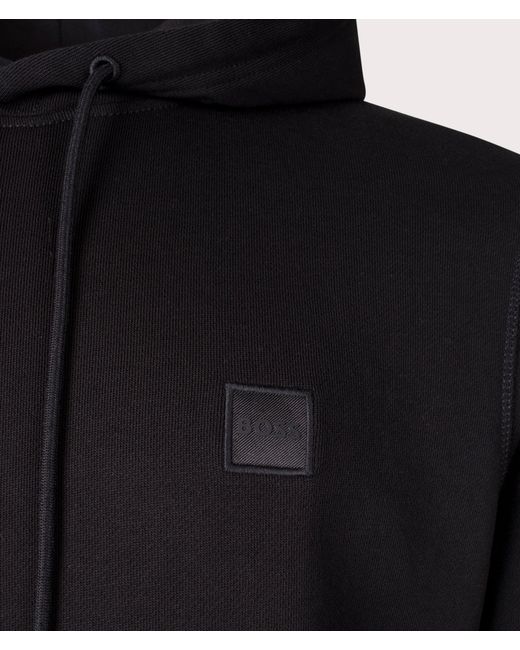 Boss Blue Regular Fit Wetalk Hoodie for men