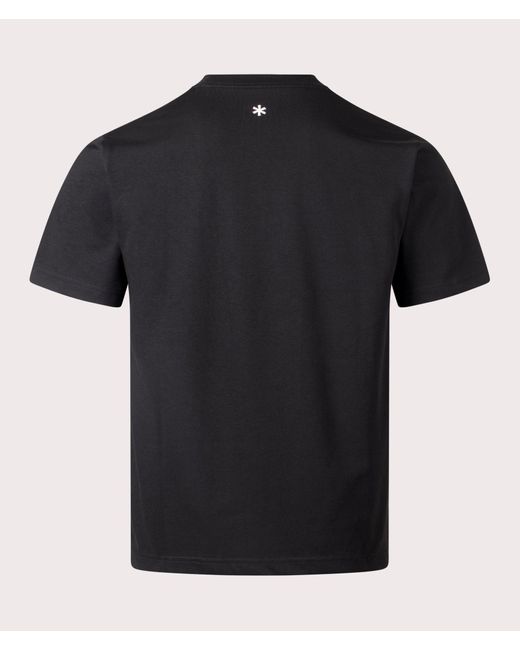 Snow Peak Black New Standard Logo T-Shirt for men