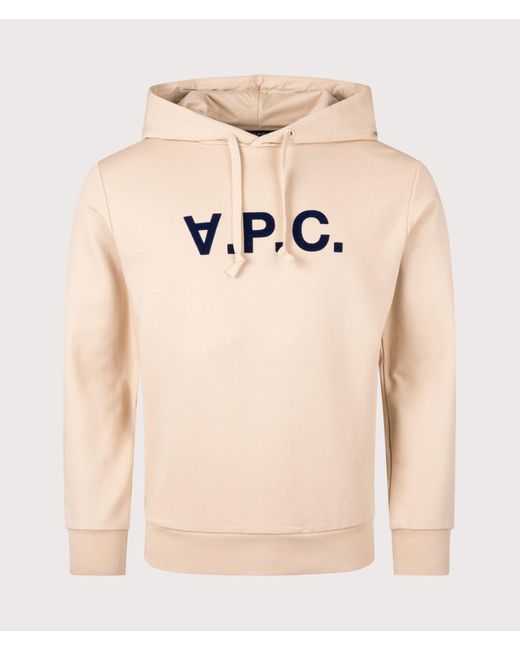 Grand Vpc Logo Gots Hoodie in Natural for Men Lyst UK