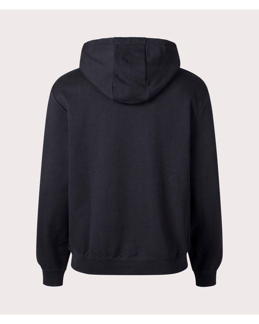 HUGO Blue Relaxed Fit Dapo Hoodie for men