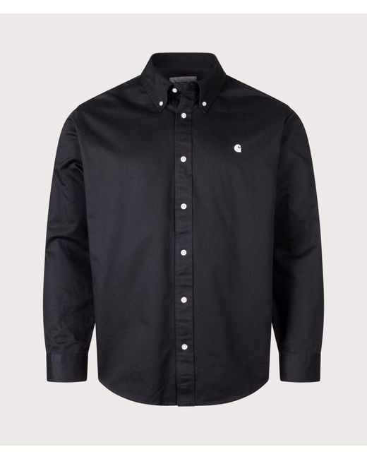 Carhartt Blue Loose Fit Og Madison Shirt for men